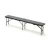 Plastik 180 Rattan Bench